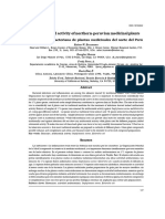 Actividad Antibacteriana de Plantas Medi