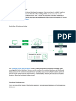 What Is A Distributed Database