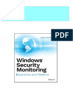 Instant Download Windows Security Monitoring Scenarios and Patterns 1st Edition Andrei Miroshnikov PDF All Chapter