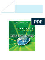 Corporate Finance Canadian 7th Edition Jaffe Solutions Manual All Chapter Instant Download