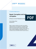 Egypt Corruption and Anti Corruption A Focus On Non Financial Corruption Risks