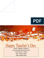 Program Teachers' Day