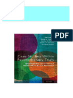 Case Studies Within Psychotherapy Trials: Integrating Qualitative and Quantitative Methods 1st Edition Daniel B. Fishman