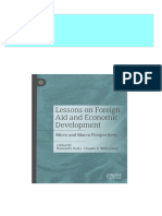 Lessons On Foreign Aid and Economic Development: Micro and Macro Perspectives Nabamita Dutta 2024 Scribd Download