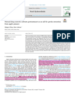 Natural DESs Pretreatment As An Aid For Pectin Extraction From Apple Pomace