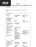 Cat 2024 Application Details