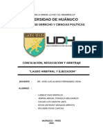 1°ta. Laudo Arbitral y Ejecucion