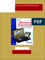 Complete Download Ebusiness Essentials 2nd Edition Mark Norris PDF All Chapters