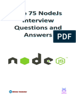 NodeJs Questions and Answers