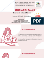 Emergencias en Salud