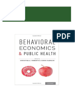 (Ebook PDF) Behavioral Economics and Public Health Download PDF