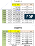 Time-Table - 16 11 24-And-17 11 24 - Weekends