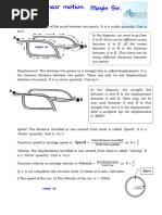 Linear Motion