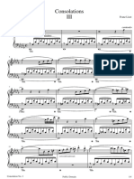 Consolation No.3 in D Flat Major S - 172