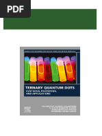 Ternary Quantum Dots: Synthesis, Properties, and Applications (Woodhead Publishing Series in Electronic and Optical Materials) 1st Edition Oluwatobi Samuel Oluwafemi - Ebook PDF 2024 Scribd Download