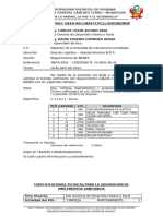 Informe Nº003 - Adquisicion de Implementos Sanitarios