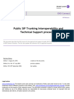 TC1284en-Ed135 OXO Connect Public SIP Trunking Interoperability and Technical SupportProcedure