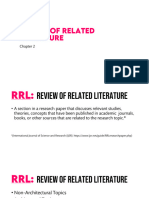 Lecture 4 - Review of Related Literature