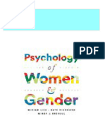 Psychology of Women and Gender Miriam Liss 2024 Scribd Download