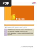 Chapter 6-Syntax