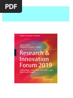 Instant Download Research Amp Innovation Forum 2019 Technology Innovation Education and Their Social Impact Anna Visvizi PDF All Chapter