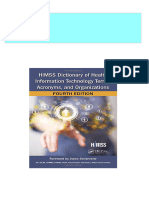 Full Download HIMSS Dictionary of Health Information Technology Terms, Acronyms, and Organizations 4th Edition Coll PDF