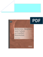 Believers, Skeptics, and Failure in Conflict Resolution Ian S. Spears All Chapter Instant Download