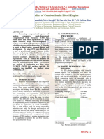 Studies of Combustion in Diesel Engine S