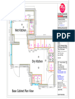 Base Cabinet Plan View