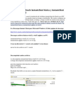 Instalación de Oracle Instantclient Básica y Instantclient Sqlplus en Win32