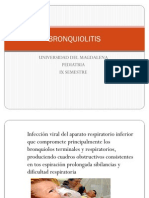 BRONQUIOLITIS