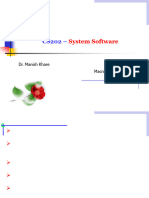 System Software: Dr. Manish Khare Macro Processors