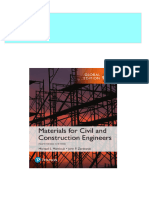 Full Materials For Civil and Construction Engineers Fourth Edition in Si Units. Mamlouk PDF All Chapters