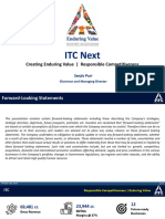 Itc Institutional Investor and Financial Analyst Day 12122023