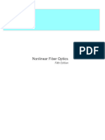 Ebooks File Nonlinear Fiber Optics 5th Edition Govind P. Agrawal All Chapters