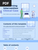 ICU Nursing Intervention Clinical Case by Slidesgo