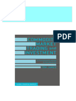 Commodity Market Trading and Investment: A Practitioners Guide To The Markets 1st Edition Tom James (Auth.) Download PDF