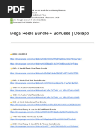 Mega Reels Bundle - Bonuses - Deliapp