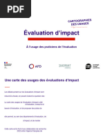 Evaluation Impact Cartographie Usages