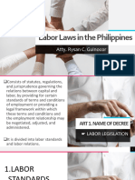 Labor Laws in The Philippines