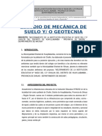 3.2. Estudio de Mecanica de Suelos y Geotecnia