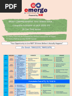 KLP 20 TIER SERIES FOR NEET-2025