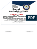 Award Certificate Aries c