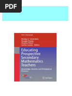 Download Educating Prospective Secondary Mathematics Teachers Marilyn E. Strutchens ebook All Chapters PDF