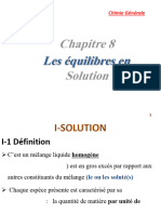 Chimie_Générale_Chap_8_Equilibres_Solution cours 1ere année Dr BOUMAZA