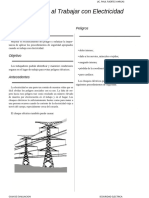 Seguridad Al Trabajar Con Electricidad