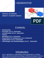 Ac Generator Presentation