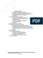 Differential Equations (General Overview) Mohammad