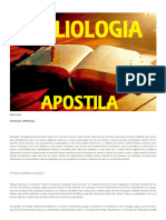 Apostila sobre Bibliologia - Estudos Bíblicos