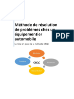 outils de gestion de qualité QRQC